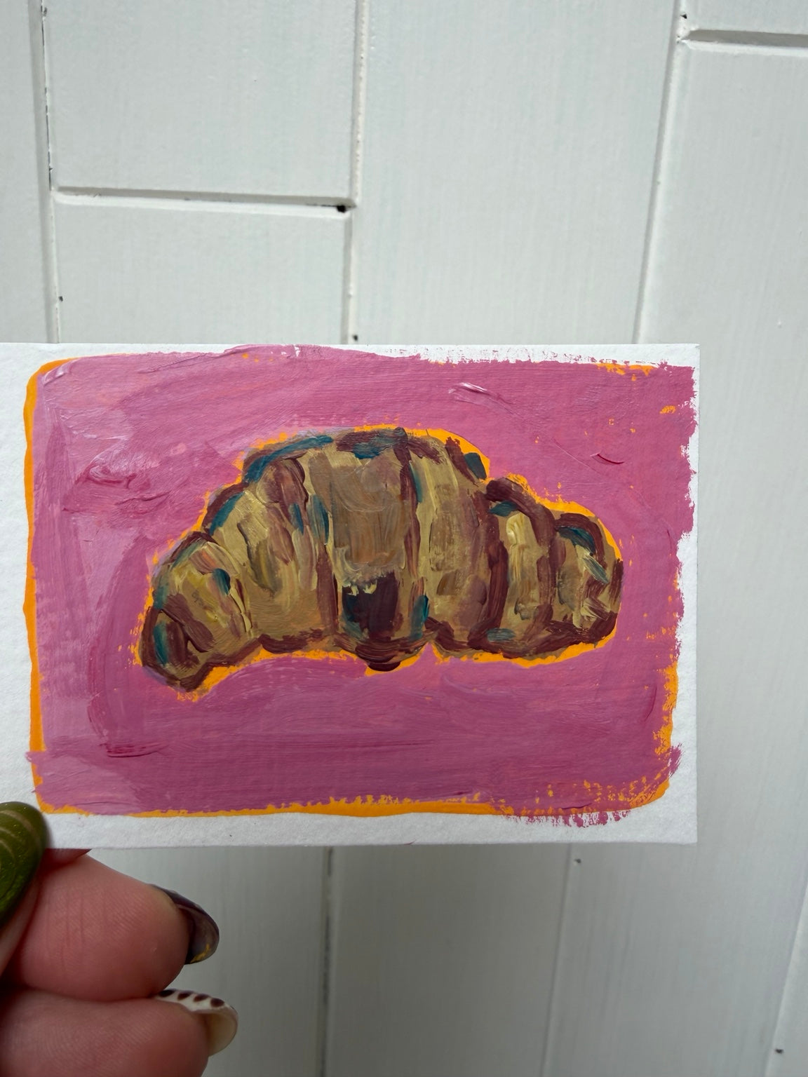 Croissant Mini Art Print