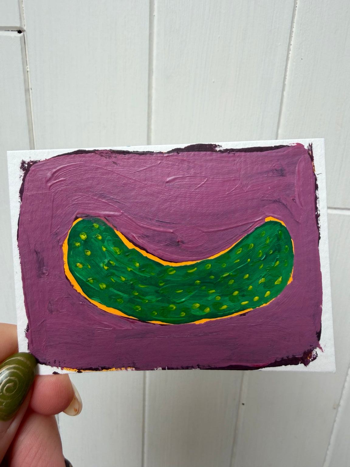 Pickle Mini Art Print