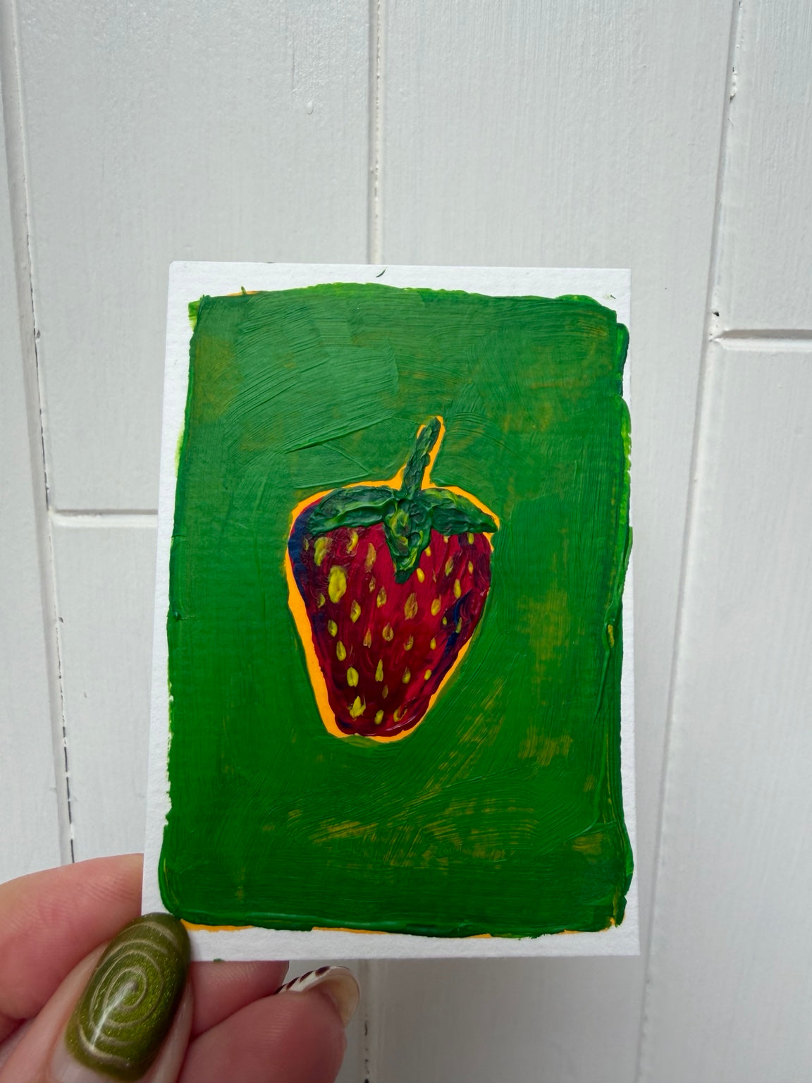 Strawberry Mini Art Print